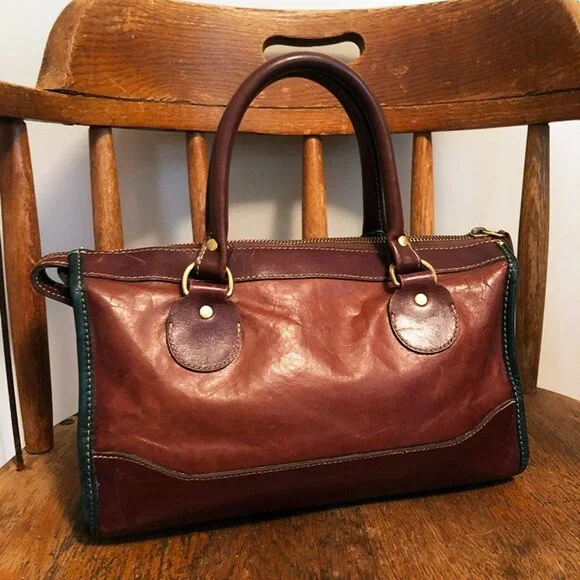 Brahmin Bags Vintage Brahmin Satchel Poshmark